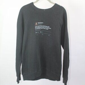 Women's Black Sweater Size Large